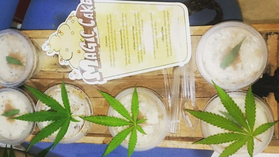 "Bolos mágicos" tinham maconha em sua receita e eram vendidos em Pipa. Foto: PM RN.