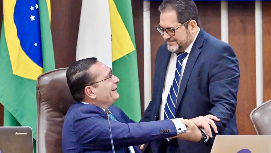 FeRio Grande do Norteando Rezende ao lado de Ezequiel Ferreira, presidente da ALRN / Foto: ALRN