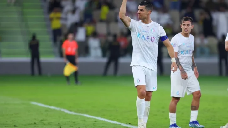 Cristiano Ronaldo durante partida do Al Nassr / Foto: Divulgação