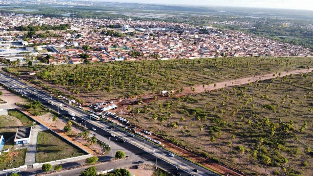 A estrada terá uma extensão de 2,137km e uma largura de 7 metros / Foto: divulgação A estrada terá uma extensão de 2,137km e uma largura de 7 metros / Foto: divulgação