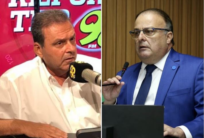 Ex-prefeito Carlos Eduardo (PSD) e deputado federal Paulinho Freire (UB) - Foto: Reprodução