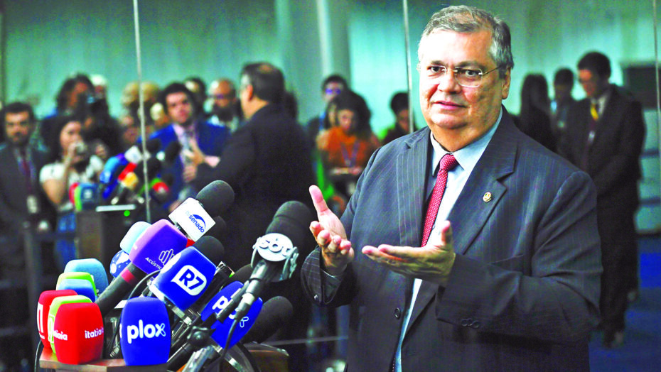 Ministro da Justiça e Segurança Pública, Flávio Dino. Foto: Jefferson Rudy/Senado