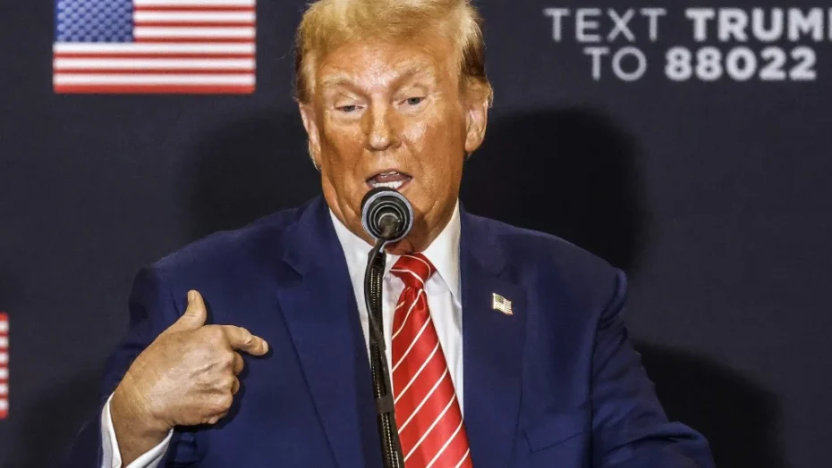 Ex-presidente do Estados Unidos, Donald Trump. Foto: Foto: Tannen Maury/AFP