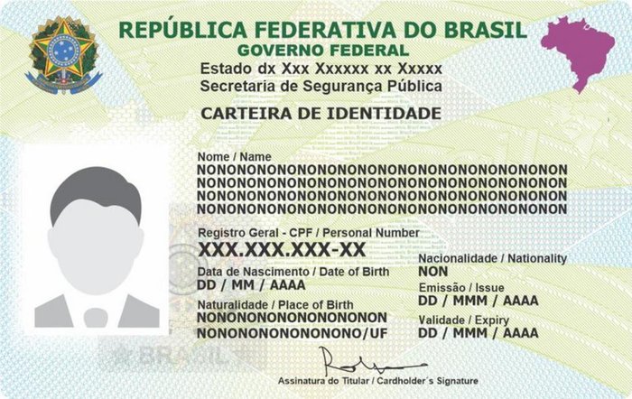 Nova carteira de identidade deve ser emitida em todo o país a partir da próxima quinta-feira 11 | notícias do rio grande do norte Nova carteira de identidade
