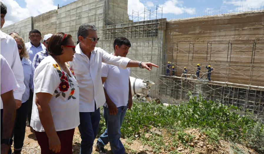 GoveRio Grande do Norteadora Fátima Bezerra visitou Barragem em Passagem de Traíras. Foto: Humberto Sales