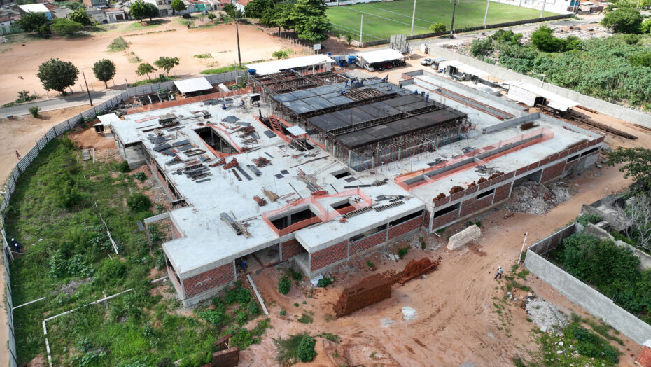 Obra da nova sede do itep de R$ 19,6 milhões era seria entregue em janeiro mas será concluída no 2º semestre; 48% do total está pronto