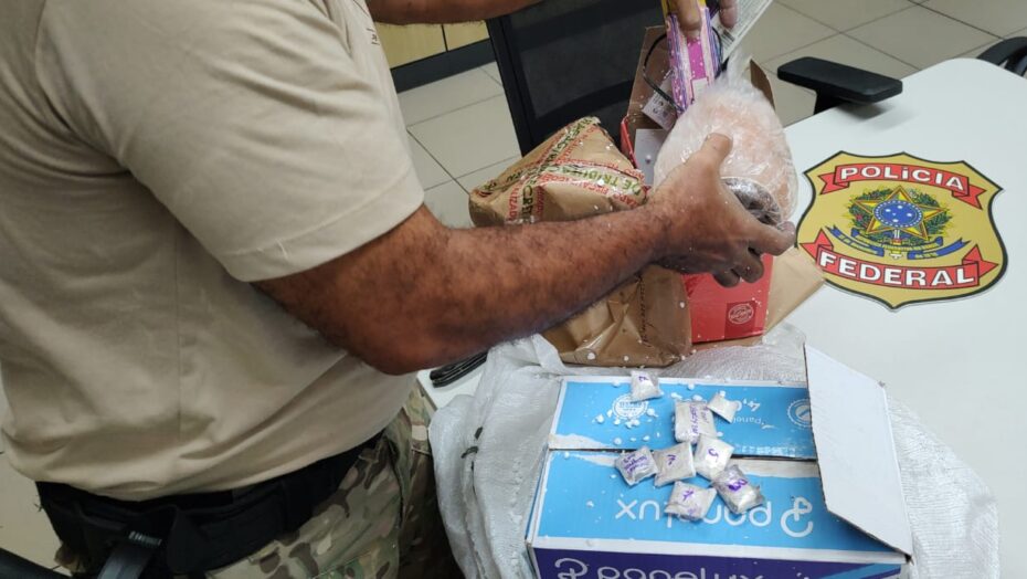 Polícia Federal apreende droga enviada pelos Correios em Natal - Foto: PF