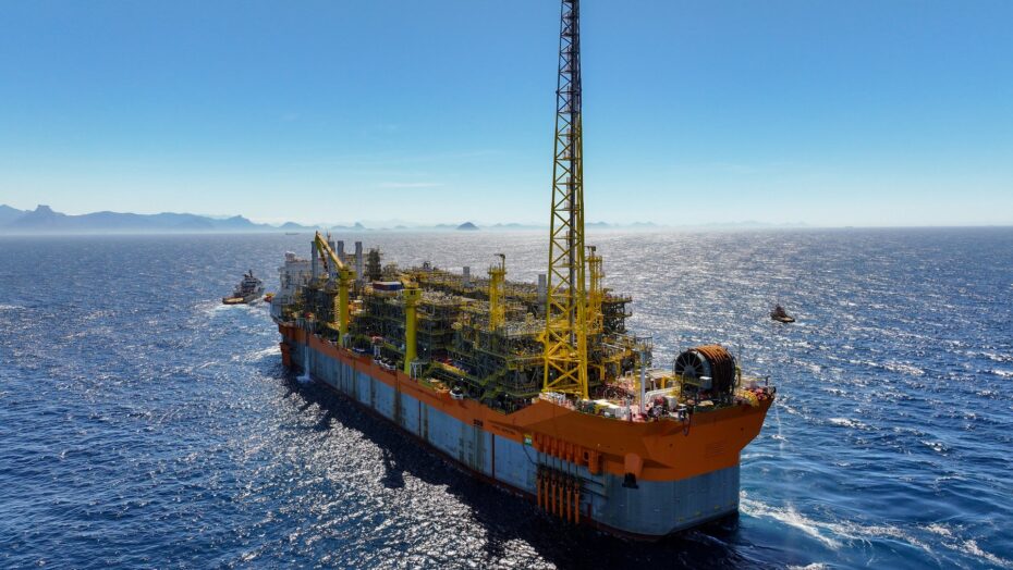 Petrobras coloca o navio-plataforma sepetiba em produção no pré-sal | notícias do rio grande do norte Navio-plataforma Sepetiba, no campo de Mero, bloco de Libra, no pré-sal da Bacia de Santos. Foto: Petrobras/Reprodução.
