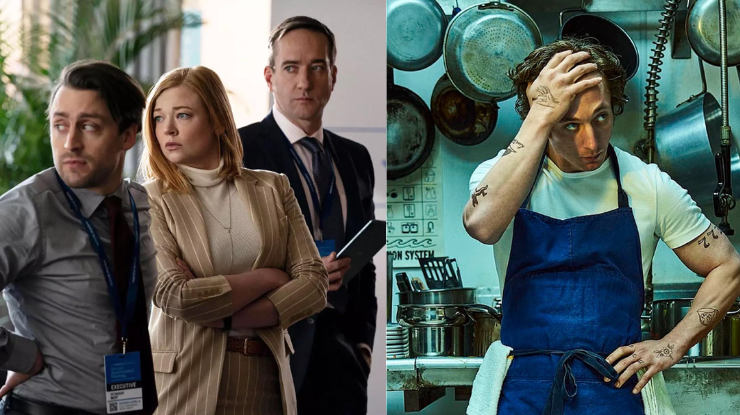 "Succesion" e "O Urso" são destaques no Emmy 2023. Foto: Divulgação