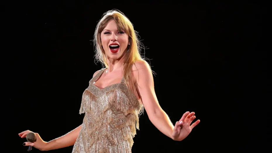 A cantora norte-americana, Taylor Swift, se apresenta no México pela "The Eras Tour". Foto: Hector Vivas/TAS23/Getty Images para TAS Rights Management