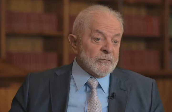 Presidente Lula (PT) criticou ação do goveRio Grande do Norteador Ibaneis Rocha (MDB), nos ataques de 8 de janeiro de 2023, no DF — Foto: TV Globo/Reprodução