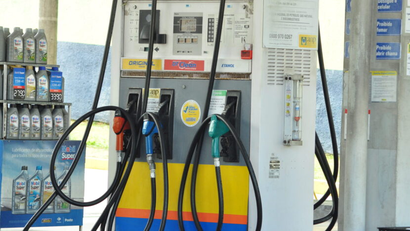 Bomba de gasolina. Foto: José Aldenir/Agora RN.