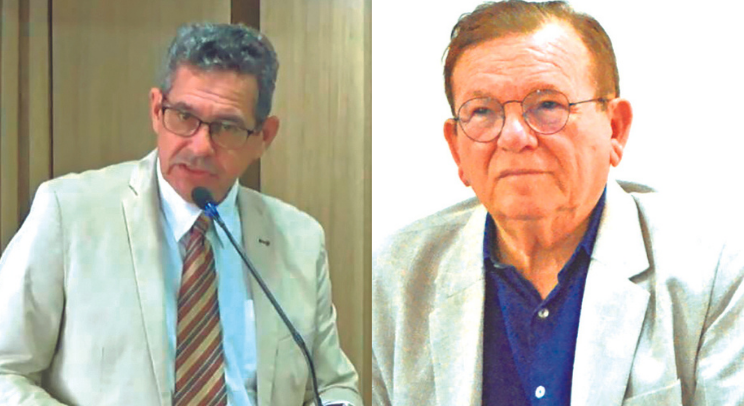 Veríssimo volta a acusar Jaime de ter oferecido verba para ele mudar de posição - Foto: TV Câmara/Reprodução e José Aldenir/ AgoraRN