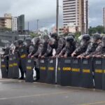 PM treina 300 policiais para clássico entre América e ABC - Foto: Sesed/RN/Divulgação