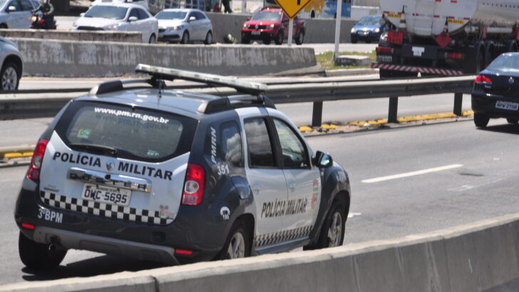 Viatura da Polícia Militar do Rio Grande do Norte