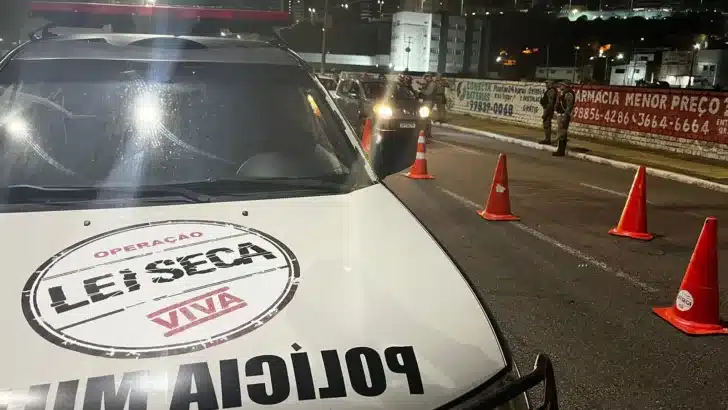 Idosa é presa por embriaguez ao volante em blitz na zona Sul de Natal - Foto: CPRE