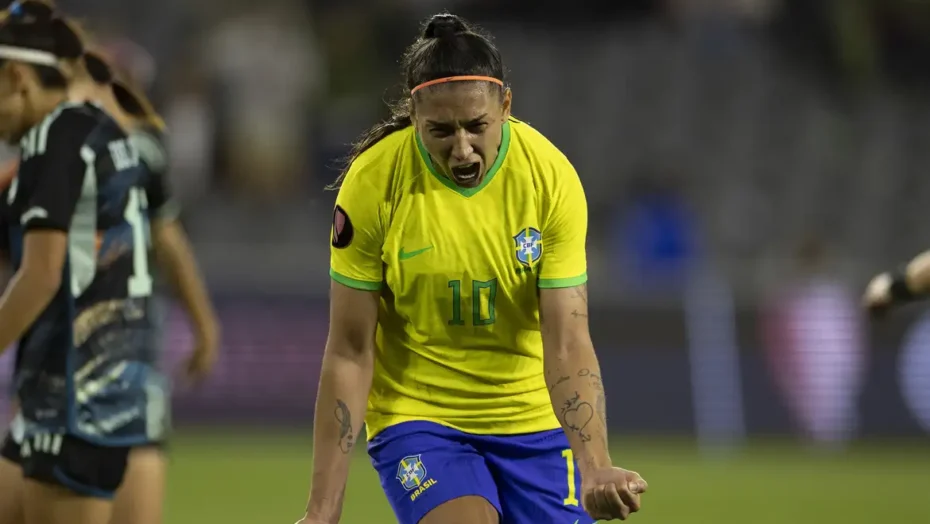 Brasil avança para as semifinais. Foto: Leandro Lopes/CBF