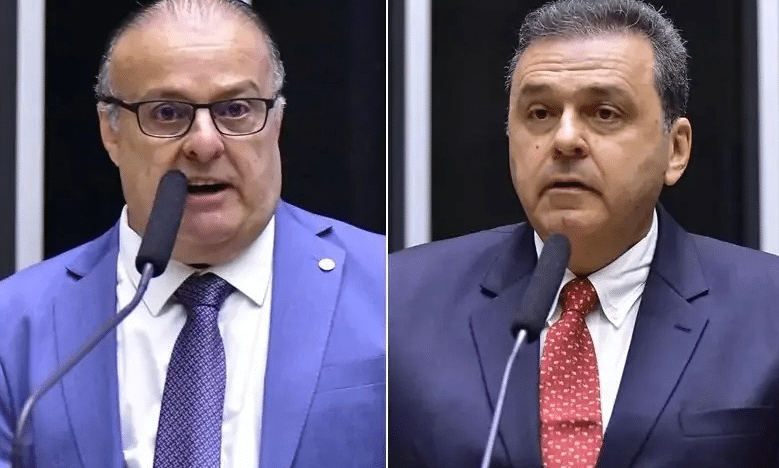 Paulinho Freire e Carlos Eduardo. Foto: Reprodução