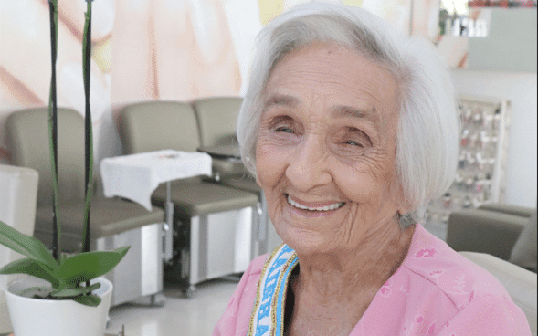 Dona Mariana Datas fará 100 anos. Foto: Reprodução