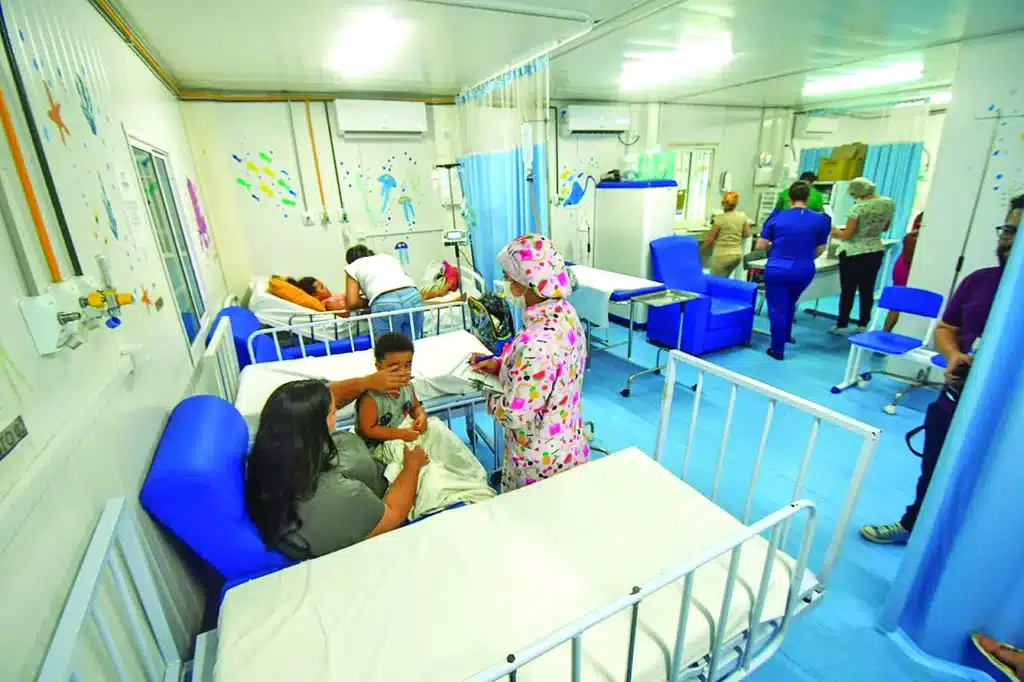 Inauguracao da ala pediatrica da UPA de Satelite 2 foto Joana Lima