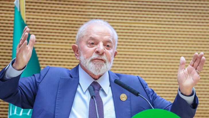 Presidente Lula discursa durante reunião da cúpula da Celac em São Vicente e Granadinas e pede fim de guerra em Gaza / Foto: RICARDO STUCKERT / PR
