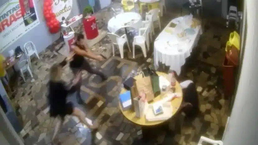 Guarda municipal é morto em Foz do Iguaçu durante festa de aniversário com tema sobre o PT / Foto: Reprodução