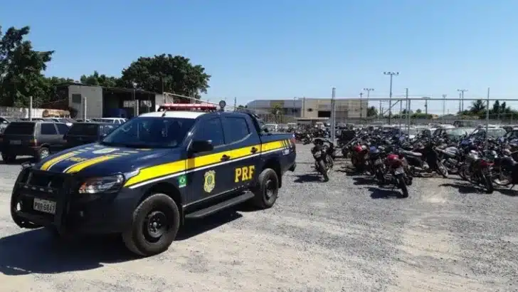 prf leilão de motos foto divulgação prf