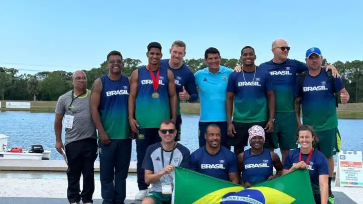 Brasileiros que conquistaram cotas olímpicas para Paris 2024. Foto: Divulgação / CBCa