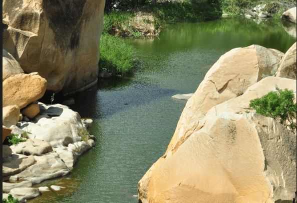 Gargalheiras foi um dos 16 reservatórios a sangrar no Rio Grande do Norte. Foto: José Aldenir/AGORA RN