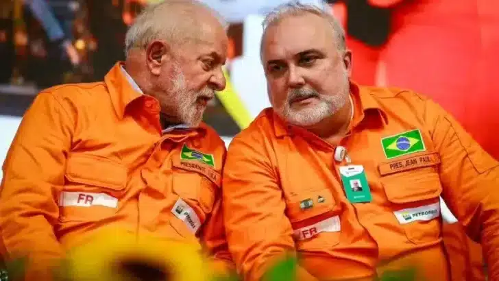 Presidente Lula e o dirigente da Petrobras, Jean Paul Prates / Foto: Ricardo Stukert
