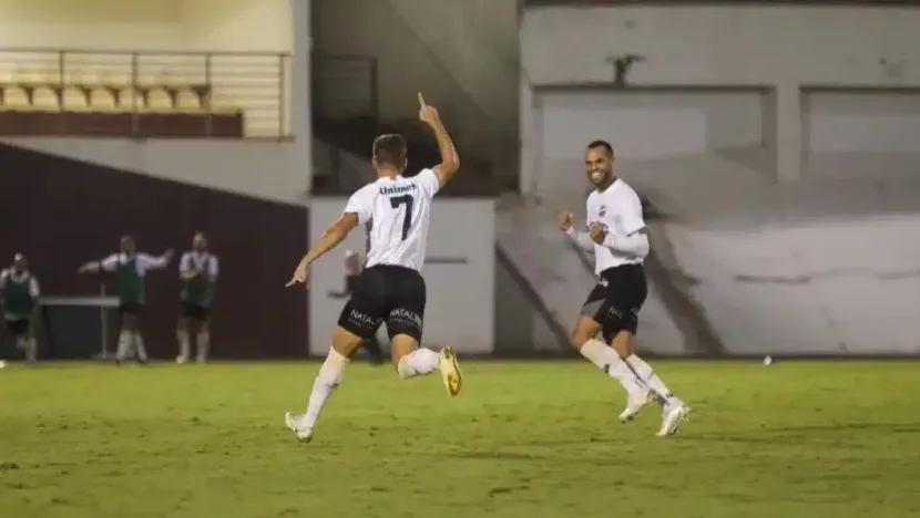 ABC jogou contra o Ferroviária (SP). Foto: Reprodução/Instagram.