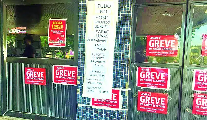 itens em falta
