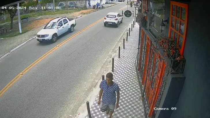 Polícia Civil divulga imagem de suspeito por roubo de carro na Zona Sul de Natal