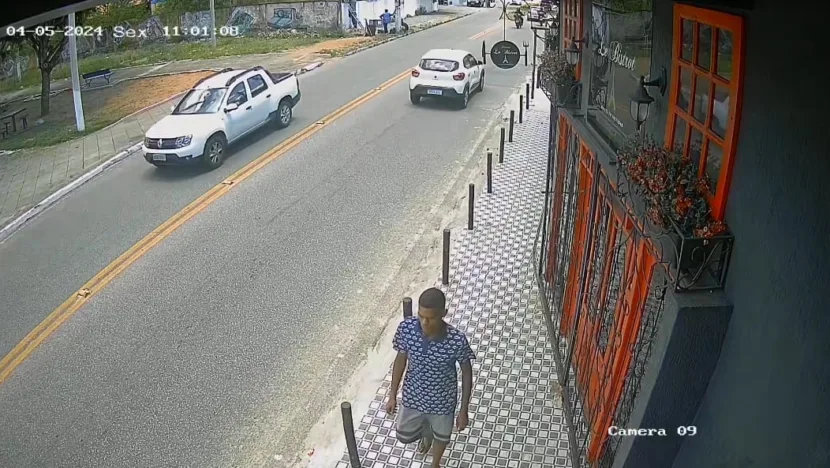 Polícia Civil divulga imagem de suspeito por roubo de carro na Zona Sul de Natal