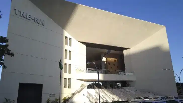 Tribunal Regional Eleitoral do Rio Grande do Norte RN (TRE-RN) sede fachada em natal / Foto: Julianne Barreto/Inter TV Cabugi