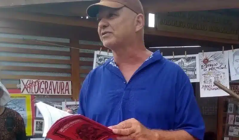 Pstu anuncia professor e sociólogo como pré-candidato próprio à prefeitura do natal | notícias do rio grande do norte Professor Nando Poeta, pré-candidato a prefeito de Natal pelo PSTU. Foto: Instagram/Reprodução