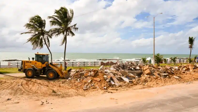 Orla leste de natal vai passar por grande transformação | notícias do rio grande do norte Obras na orla urbana foto Alex Régis Copia