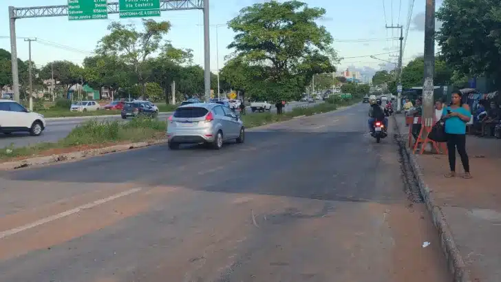 Marginal da BR-101 foi restaurada / Foto: divulgação