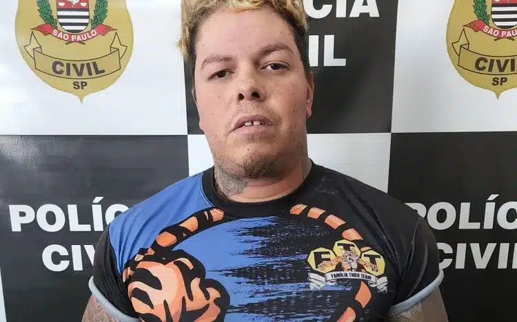 Homem foi preso pela Decap em São Paulo / Foto: divulgação