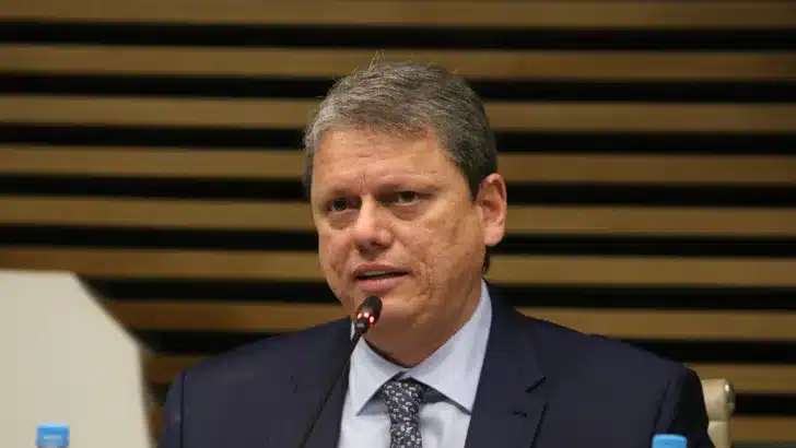Governador de São Paulo, Tarcísio de Freitas / Foto: Agência Brasil
