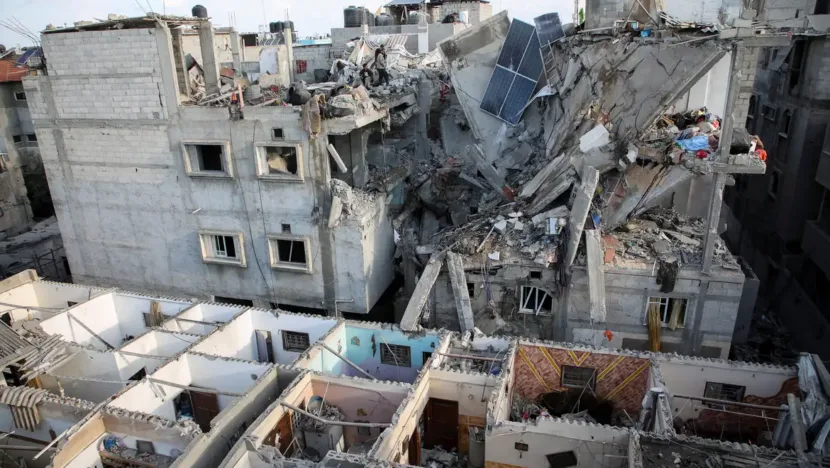 O goveRio Grande do Norteo de Israel alegou que o local abrigava “combatentes do Hamas” / Foto: Reuters