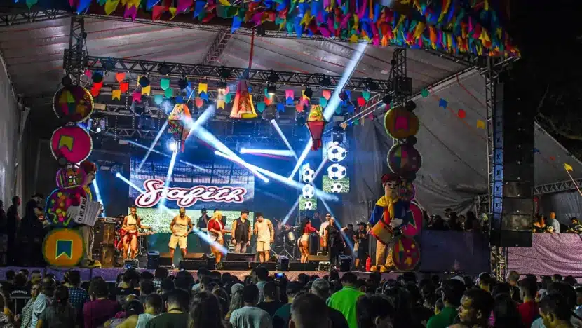 São João de Natal encerrou shows com maior público registrado este ano. Foto: Joana Lima.