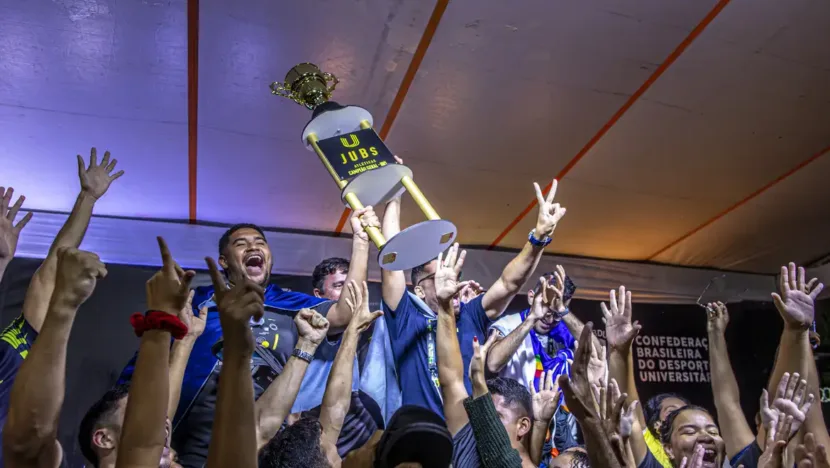 2ª edição dos jubs atléticas termina em natal com ufrn no pódio | notícias do rio grande do norte Halterada, do curso de Educação Física da Universidade Federal de PeRio Grande do Norteambuco, foi a campeã geral dos jogos / Foto: @_saulocruz @celiojuniorbr