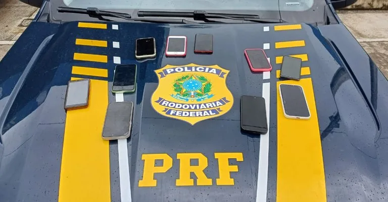 PRF prendeu quadrilha que furtava celulares. Foro: Reprodução.