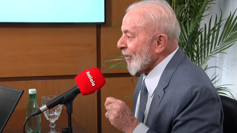 Presidente Lula durante entrevista à rádio Itatiaia / Foto: reprodução