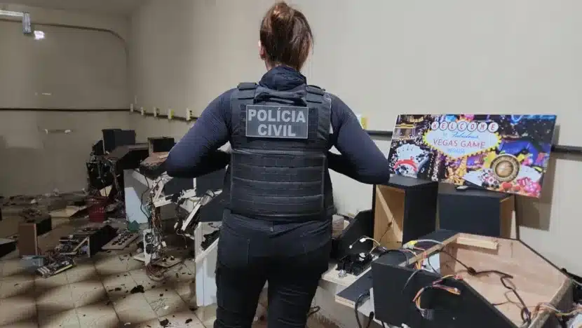 A "Operação Las Vegas" tem como objetivo de combater o jogo de azar ilegal / Foto: divulgação