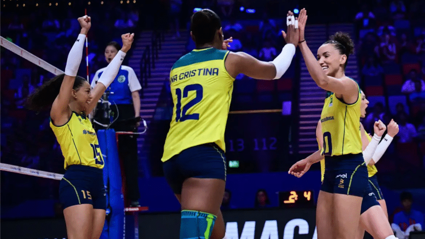 Liga das nações: brasil arranca vitória diante da itália e segue 100% | notícias do rio grande do norte Jogadoras da seleção brasileira de vôlei - Foto: Divulgação/Agência Brasil