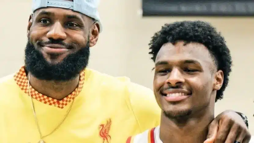 LeBron e Bronny James devem jogar juntos no Lakers / Foto: Reprodução/Instagram