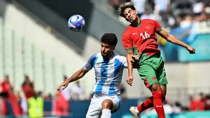 Marrocos x Argentina nas Olimpíadas tem gol anulado e paralisação da partida