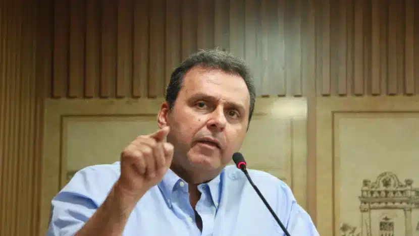 Ex-prefeito Carlos Eduardo (PSD) foi condenado pelo TCU por suposto superfaturamento em obra no antigo Machadão / Foto: José Aldenir - Agora RN